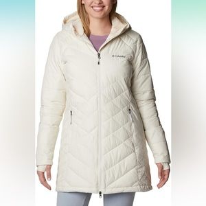 Columbia Omni Heat Beige Warm Coat S